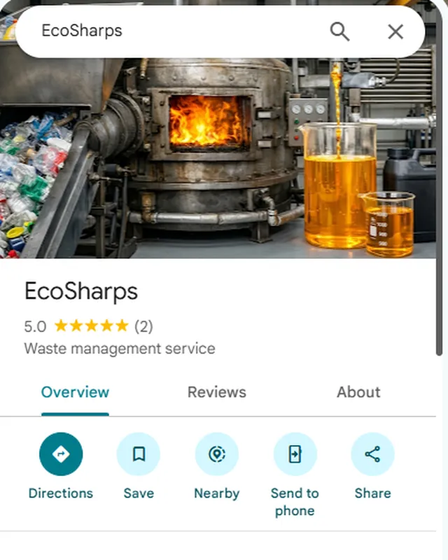 Eco Sharps on Google Maps