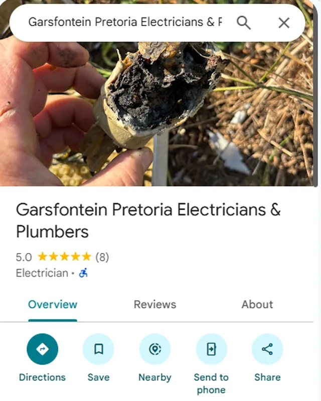 Garsfontein Electricians & Plumbers on Google Maps
