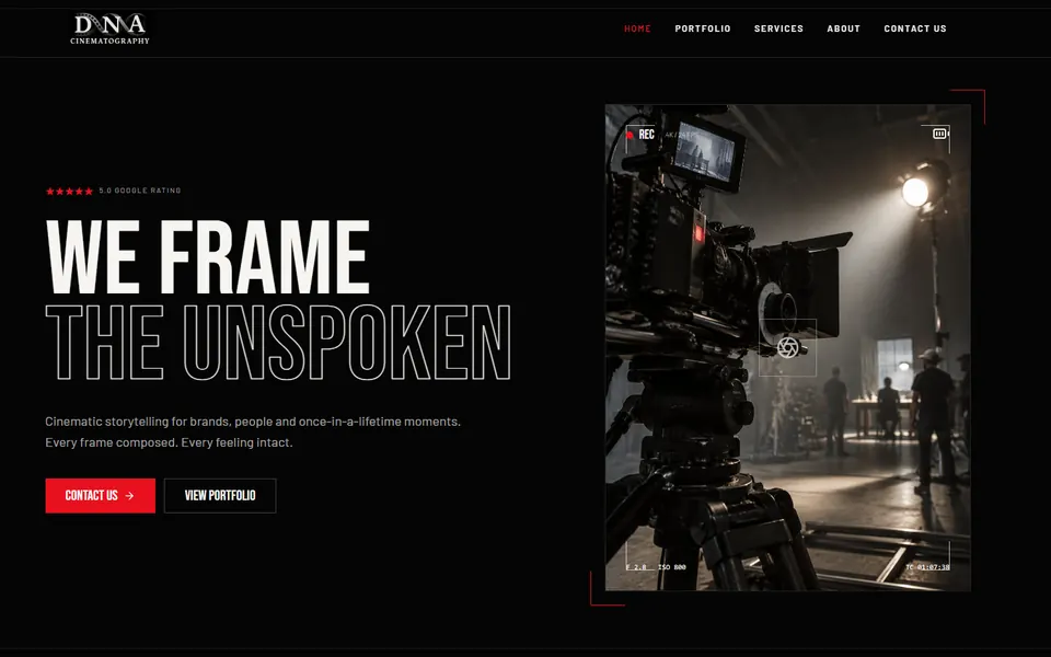 DnA Cinematography website